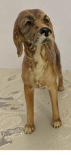 VTG Amazing Goebel Detailed Glazed Irish Setter Dog Porcelain Figurine picture