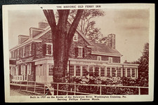 Vintage Postcard 1930-1945 Old ferry Inn, Washington Crossing, Pennsylvania (PA) picture