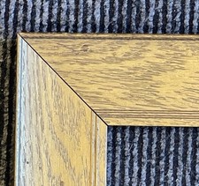 ANTIQUE FITs 8”x10” PRIMITIVE VICTORIAN GOLD GILT TIGER OAK PICTURE FRAME+ picture