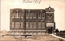 RPPC Postcard Fairfax St. Patrick Parochial School Fairfax Iowa IA 1915    20460 picture