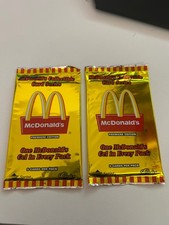 2 Vintage 1996 McDonald's Collectable Card Series Sealed pk w/1 CEL Card/Pack picture