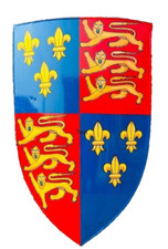 Medieval Warrior Templar Crusader Lions vintage Battle Knight Armor Shield picture
