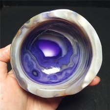 TOP 170G Agate bowl Crystal Stone Madagascar QC233 picture