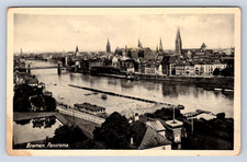 Vintage Postcard Bremen Panorama picture