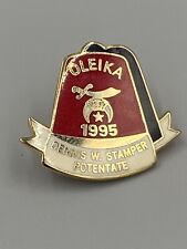 Vintage 1995 OLEILA Dennis W. Stamper Potentate Lapel Hat Pin picture
