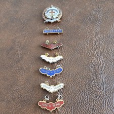 Vintage gold filled Christian Sunday School Attendance Pins  picture