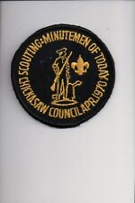 1970 Chickasaw Council Scouting: Minutemen Of Today patch picture