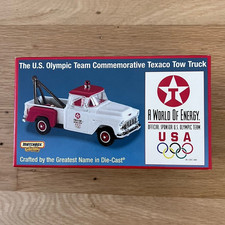 Collectibles Texaco U.S. Olympic Team Commemorative 1955 Chevy 3100 Pickup Truck picture