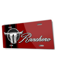 1968 - 1971 Ford Ranchero Emblem Novelty License Plate - Aluminum - 16 colors - picture