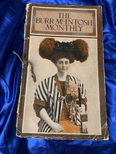 RARE July 1908 ‘Burr McIntosh Monthly’ Tiffany Ad/Buffalo Bill/Early Photo Art picture
