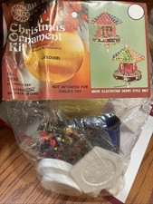 Vintage Walco Christmas Ornament Kit Carousel # 3430 picture