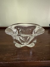 Orrefires Art Crystal Rose Bowl 6” picture