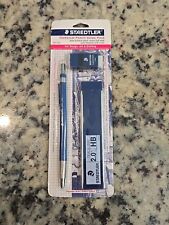 Vintage Staedtler Technical Pencil 2.0m With Lead Sharpener And Eraser 2002 NIB picture