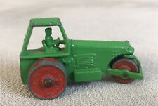 Vintage Budgie Model 26 Green Tractor Diecast Diesel Road Roller Vehicle Toy 60s picture