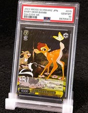 2023 BAMBI • PSA 10 GEM MINT • WEISS SCHWARZ DISNEY 100 picture