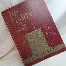 1950 Galt High School Yearbook Hi-Lights  Original Vintage Annual California  picture