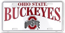 OHIO STATE BUCKEYES CAR TRUCK TAG LICENSE PLATE OHIO STATE BUCKEYES picture
