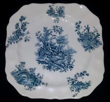 Pastorale Toile de Jouy by Johnson Bros. England - Green Blue - Sq. Salad Plate picture