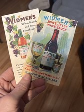 Vintage Widmer’s Wine Jelly & Wine Sauce Recipe Booklet Naples NY Advertising  picture