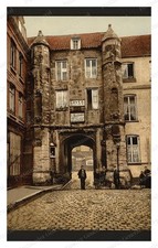 Calais Hotel des Guises Standard Postcard COPY RPPC picture