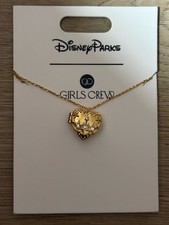 Disney Parks Castle Locket My Happy Place Necklace By Girls Crew New picture