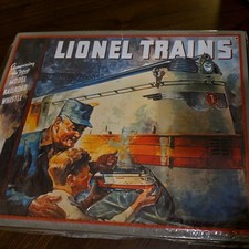 Hallmark Great American Railways 1935 Lionel Catalog Cover Metal Tin Sign picture