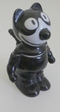FELIX THE CAT CONDIMENT Jar RARE Ceramic 3 Piece JAPAN Excellent Vintage 1930s picture