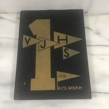 Vintage 1979 VJHS Bucs Bounty Junior High School Yearbook picture