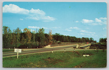 Postcard c1970s Fort Wayne IN Johnny Appleseed Memorial Bridge picture