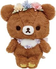 San-X Rilakkuma Stuffed toy (Korigoku Flower Tea Time) Chairoikoguma Plush Doll picture