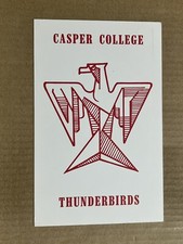 Postcard Casper College Thunderbirds Vintage Casper Wyoming WY picture