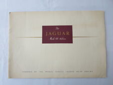 Vintage Jaguar Mark VII Saloon Sales Brochure Catalog Advertising  picture