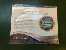 CARNIVAL PANORAMA 2025 Loyalty VIFP Lapel Pin Carnival Cruises NEW picture