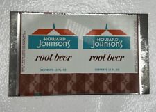 Howard Johnson's Unrolled Can Soda Steel Pull Tab Root Beer 70s RARE VINTAGE picture