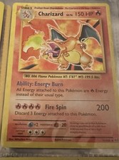 Pokemon 2016 charizard 11/108 Holo Rare picture
