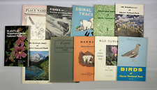 Glacier National Park Information Vintage Pamphlets Books Places Animals Plants picture