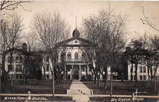 D34/ St Cloud Minnesota Mn Real Photo RPPC Postcard 1910 State Normal School 1 picture