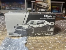 POP RACE 1/64 SKYLINE KPGC110 V8 KENMERI NPA Style 14Y+ JAPAN picture