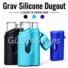 GRAV® EDC Silicone Dugout Built For Outdoor Adventures And On The Go, 3 Colors picture
