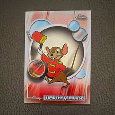 Topps 2021 Topps Chrome Disney Dumbo Timothy Q. Mouse Base Set Card #86 picture