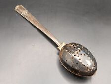 VINTAGE WM. A. ROGERS A1 PLUS Tea Infuser-Strainer Hinged Spoon ONEIDA LTD.  picture