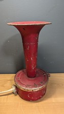 Vintage Fire Alarm Air Raid Civil Defense School Horn Signal Tested/Loud picture
