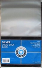 1000 New CSP SILVER AGE Comic Book Archival Poly Bags- 7 1/8 X 10 1/2 picture