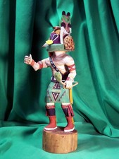 Hopi Kachina Doll - The Navajo Rain God Kachina by  Franklin Sahmea - Superb picture