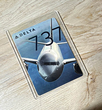 Rare Delta Air Lines Boeing 737-800 Collectible Card No. 41 2016 picture
