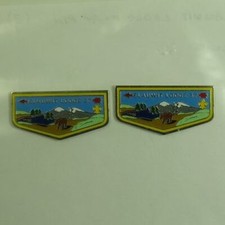 OA 37 Elauwit Lodge Flap Pin Boy Scouts, NJ [PN-876] picture
