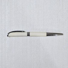 Excellent Rare BVLGARI Pen Bulgari Ivory Resin Rollerball Pen picture