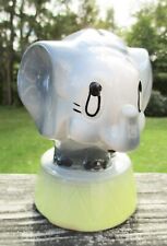 Vintage Pottery Circus Baby Elephant on Yellow Stand Drum Bank Dumbo picture