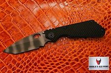 MICK STRIDER SnG TANTO STRIPES MAGNACUT GUNNER GRIP G10 BLACK NEW FROM MAKER picture