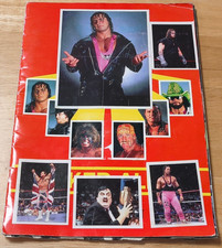 Merlin WWF Wrestling *STCIKER ALBUM* 1992 COMPLETE wwe aew nxt raw mattel hasbro picture